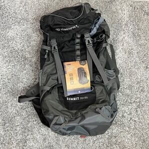 Stansport Backpack SUMMIT 70+10L Frame Pack Adjustable Suspension NWT
